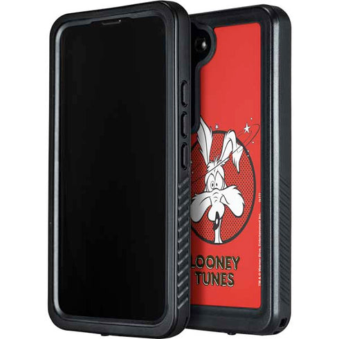 Looney Tunes Wile E Coyote Stars Galaxy S24 Plus Waterproof Case
